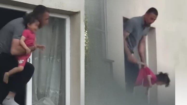 3 yaşındaki kızına dehşeti yaşattı… Kızını rehin alan baba etkisiz hale getirildi