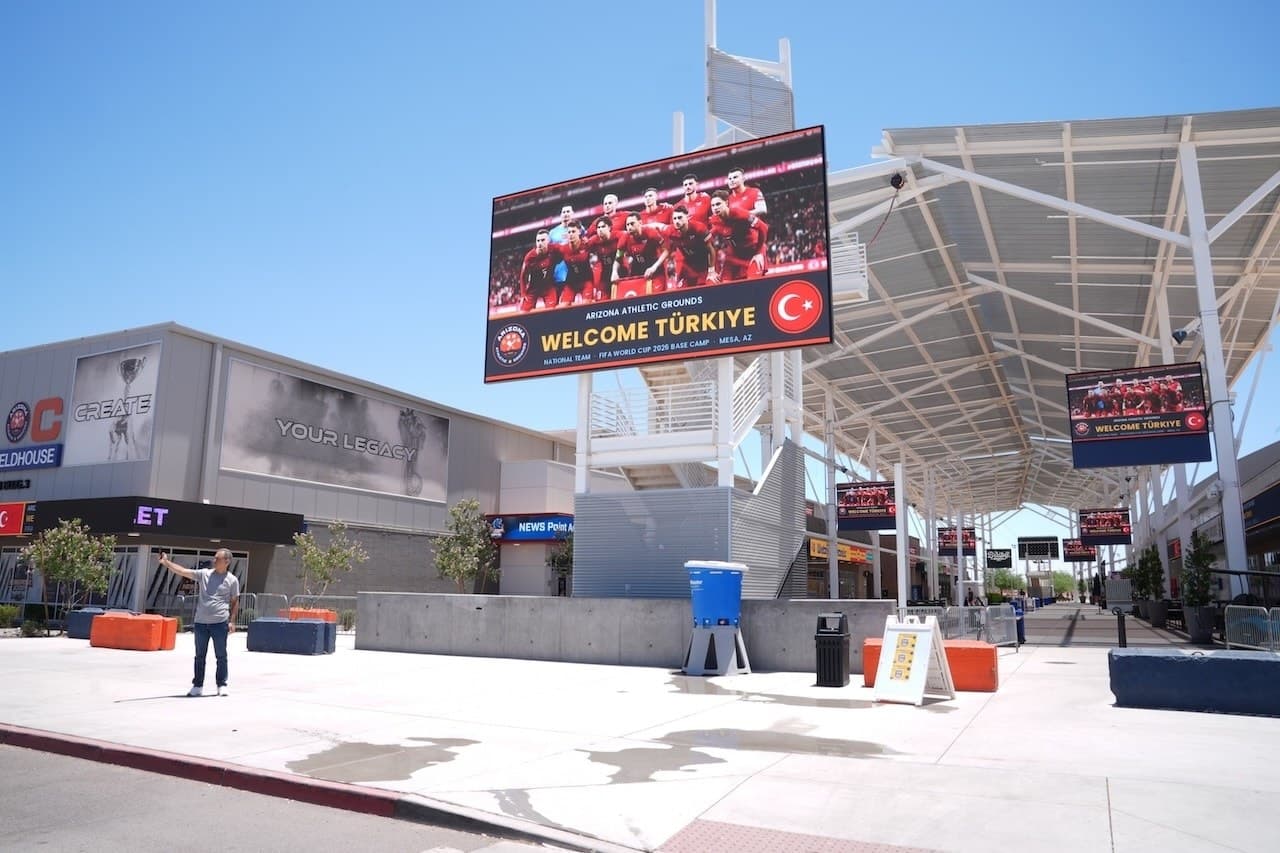 Arizona'daki tesisler, A Milli Futbol Takımı için hazır