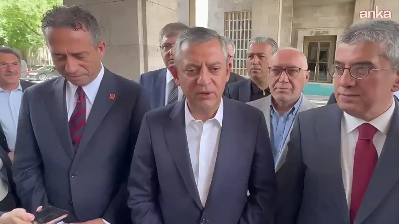 Özgür Özel'den TBMM'de açıklama: Bayramda nerede olacağını açıkladı
