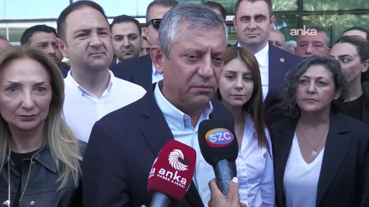 Valilikten mitinge 'TOMA'lı engel… Özgür Özel İzmir'de konuştu: 'Millet bizi nerede bekliyorsa oraya gideriz'