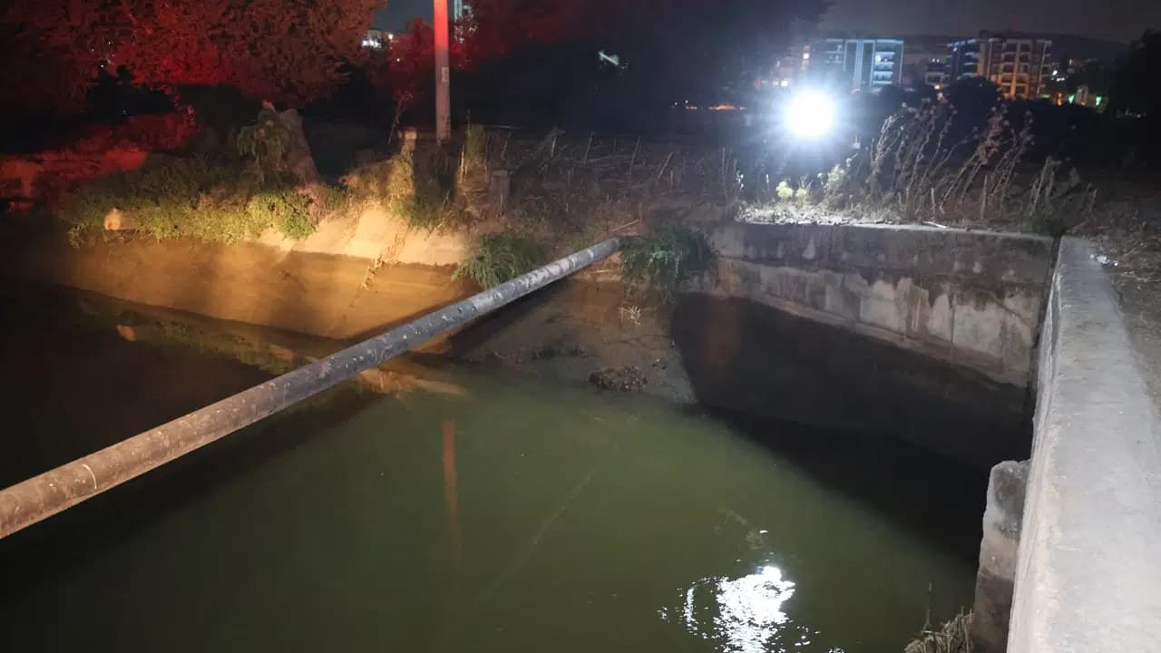 İzmir'de sulama kanalında akıntıya kapıldılar: Bir çocuk boğuldu, diğeri kurtarıldı