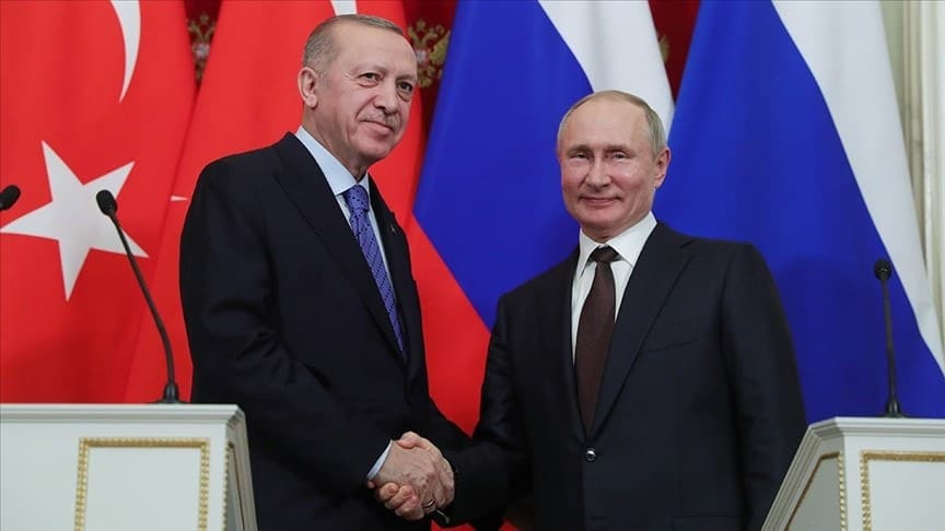 Rusya: Putin ve Cumhurbaşkanı Erdoğan'ın düzenli temasları, siyasi diyaloğun gelişiminde kilit rol oynuyor