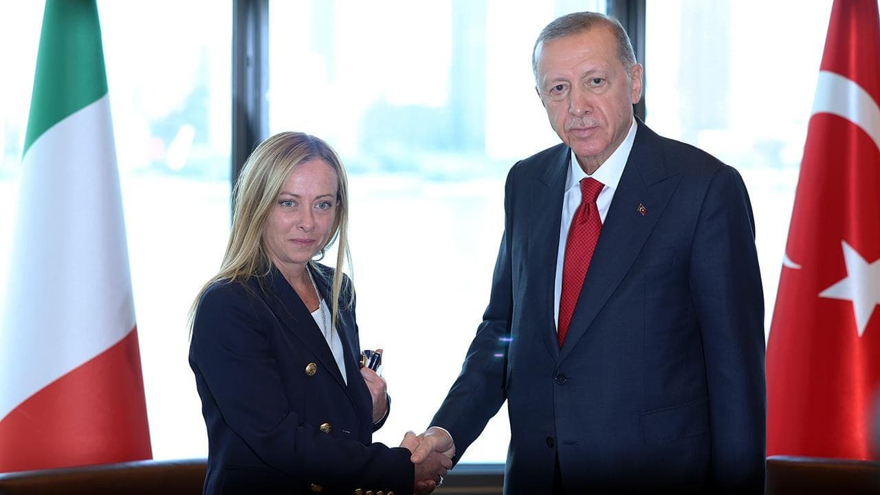 Cumhurbaşkanı Erdoğan, İtalya Başbakanı Meloni ile görüştü: "Müttefikler arasındaki bağ güçlendirilmeli"