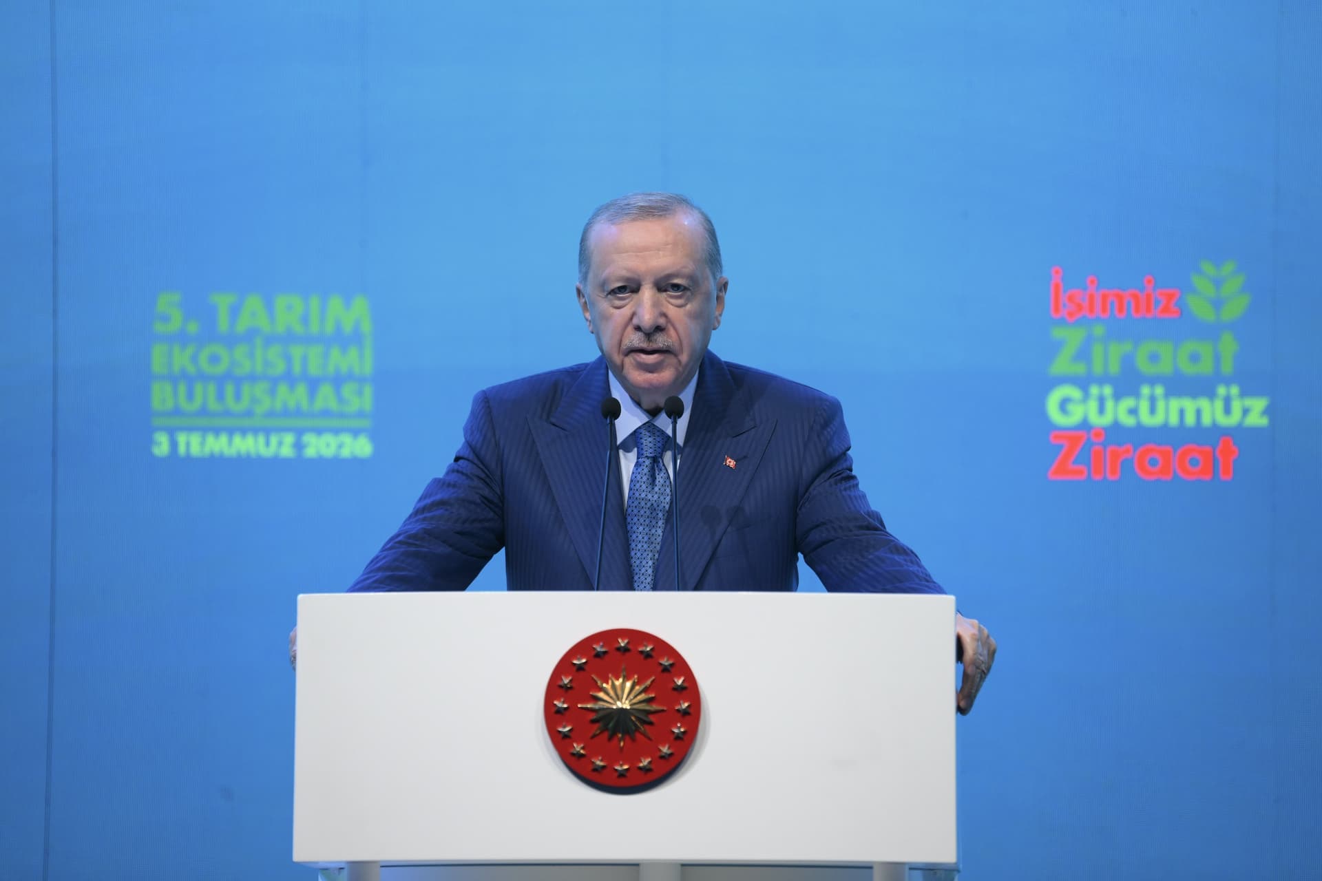 Cumhurbaşkanı Erdoğan'dan peş peşe müjdeler: Kadın ve genç çiftçi kredi limitini 5 milyon liraya çıkarıyoruz | 'Ana muhalefetten tarıma fayda yok'