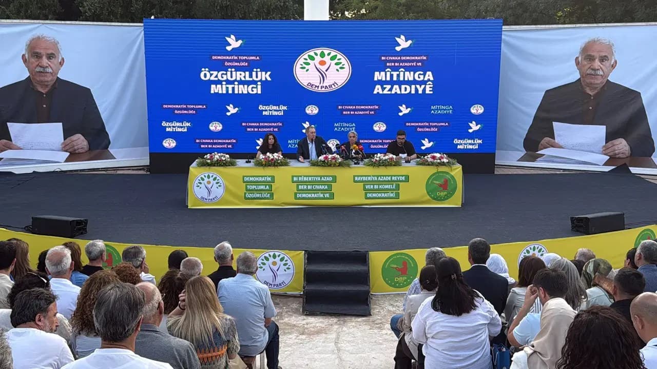 İki kez ertelenmişti: Dört ilde Öcalan'a 'özgürlük' mitingi düzenlenecek