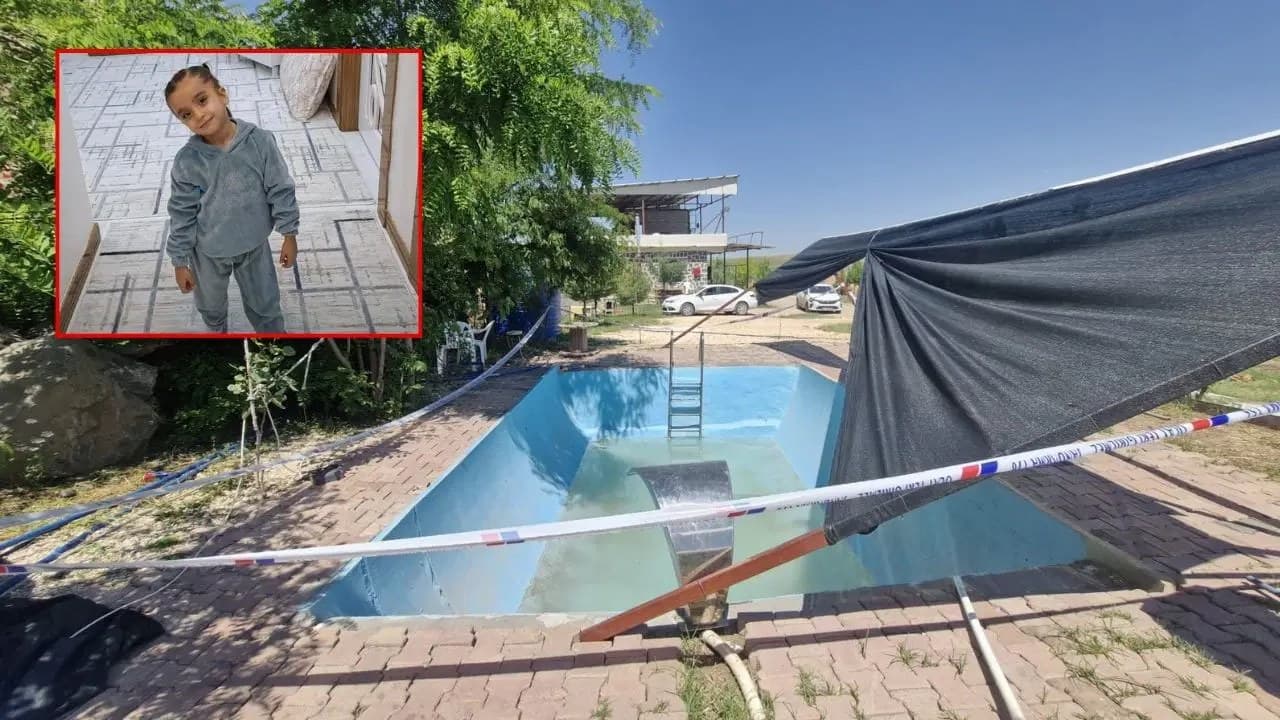 Diyarbakır'da kahreden ölüm: Kayıp ihbarı yapılan 5 yaşındaki Menesa evinin bahçesindeki havuzda bulundu!
