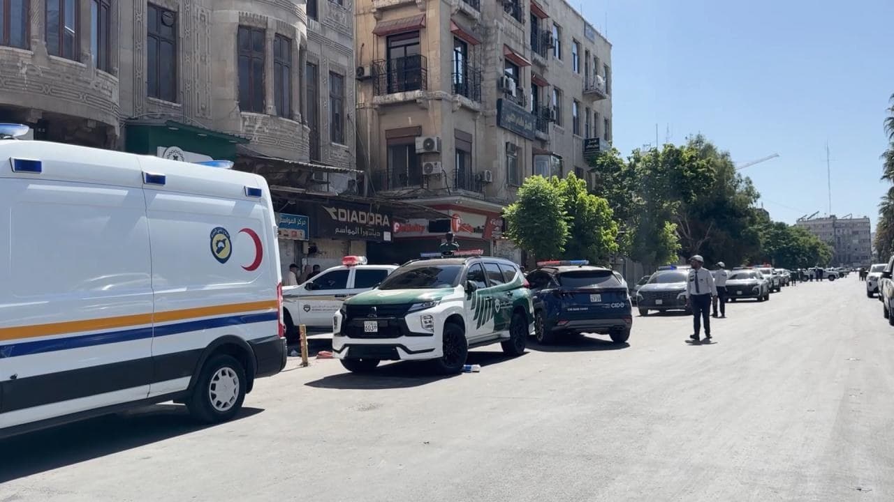 Şam'da tarihi çarşı yakınında şiddetli patlama: Çok sayıda yaralı