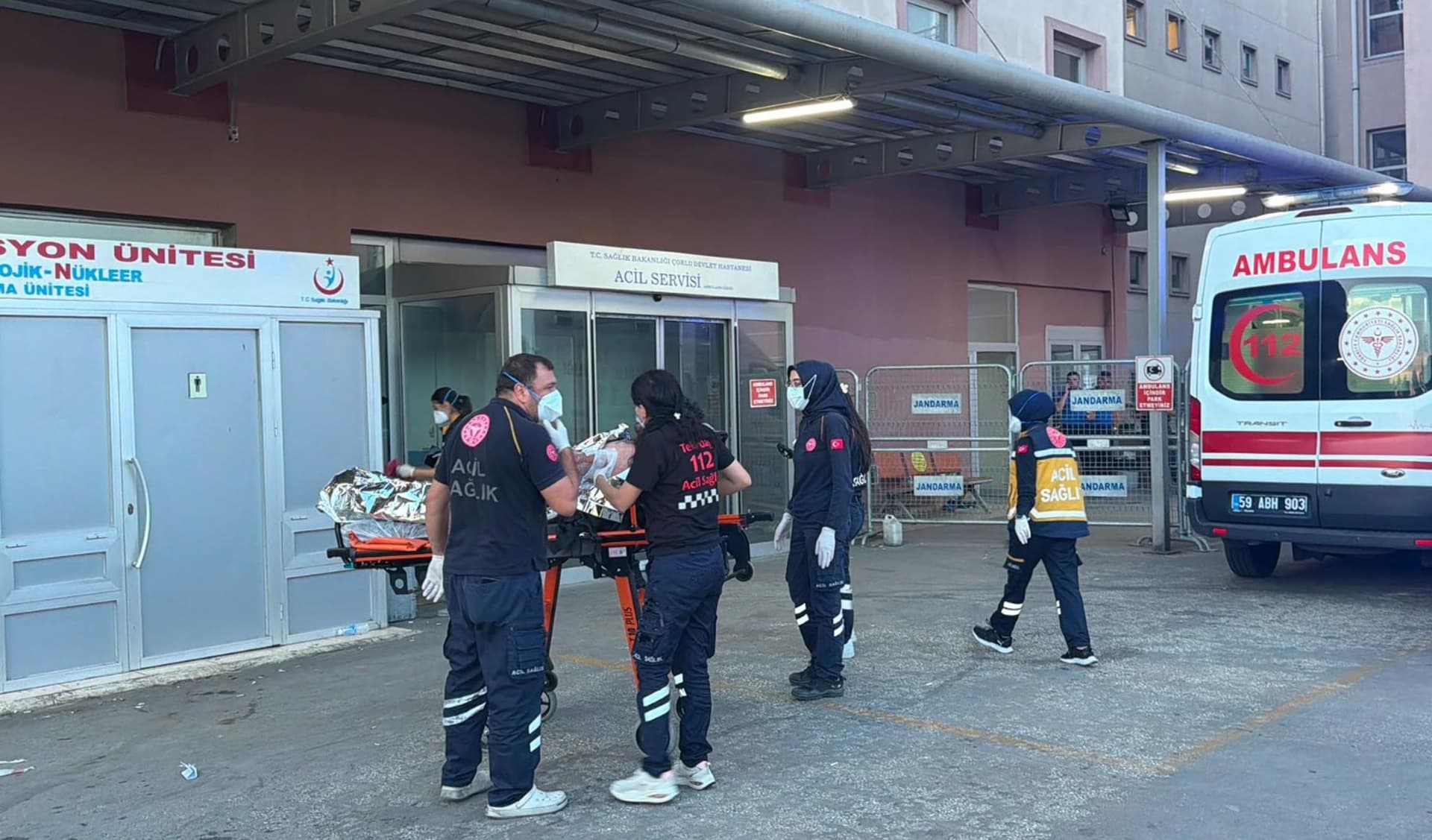 Tekirdağ'da kimya fabrikasında patlama: 4 kişi yaralandı