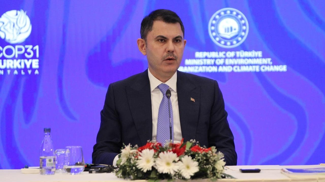 Bakan Kurum: Yarın COP31 Eylem Gündemi'nin ana çerçevesini paylaşacağız